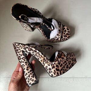 Steve Madden Leopard Platforms